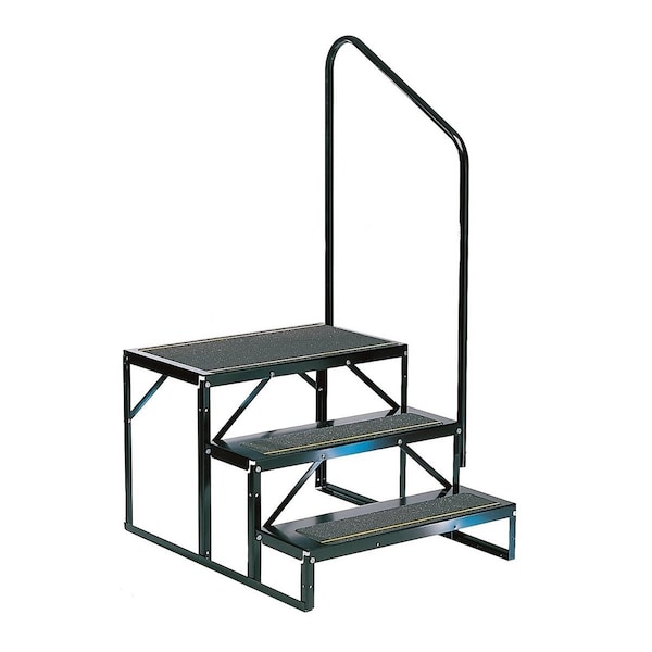 Stromberg Carlson PARK MODEL TRAILER STEP 7IN RISE 9IN RUN TOTAL HEIGHT 21IN EHS-102-R - main